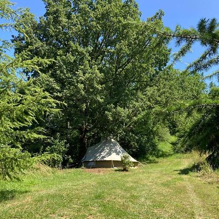 Tente Bivouac Option Bain Chauffee Au Bois Idrac-Respailles Buitenkant foto