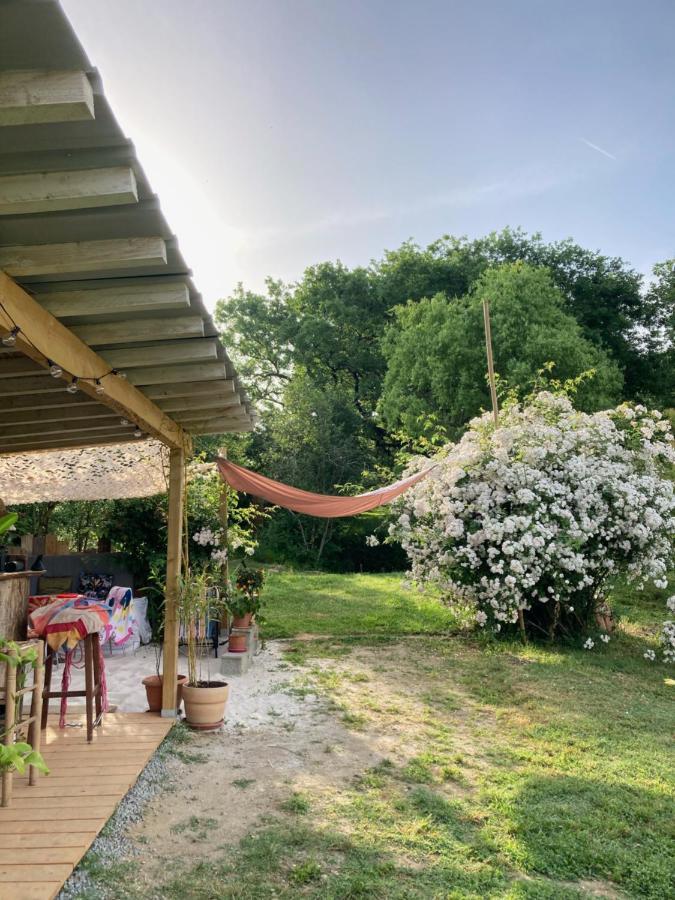 Tente Bivouac Option Bain Chauffee Au Bois Idrac-Respailles Buitenkant foto