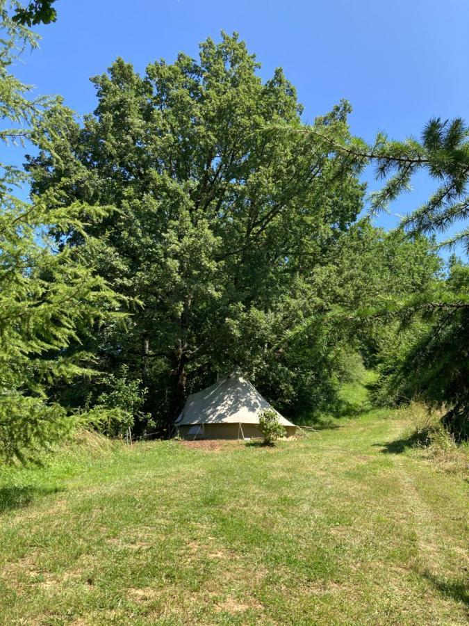 Tente Bivouac Option Bain Chauffee Au Bois Idrac-Respailles Buitenkant foto