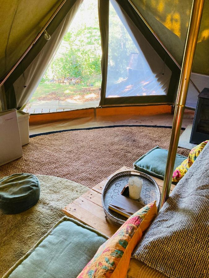 Tente Bivouac Option Bain Chauffee Au Bois Idrac-Respailles Buitenkant foto