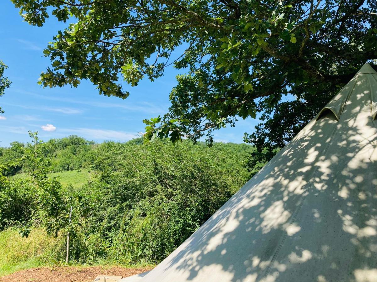 Tente Bivouac Option Bain Chauffee Au Bois Idrac-Respailles Buitenkant foto